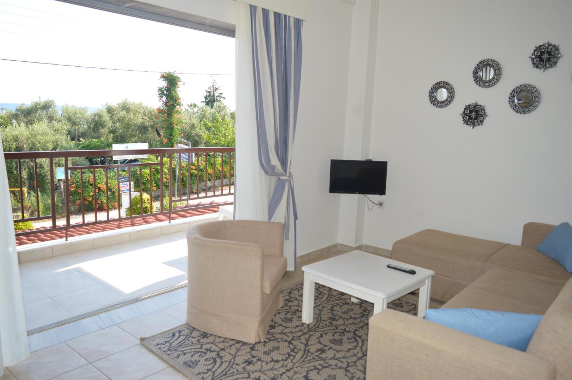 Leonidas Apartments And Suites Mola Kalyva Zewnętrze zdjęcie